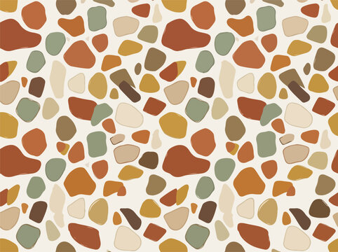 Colorful Abstract Organic Texture Pattern