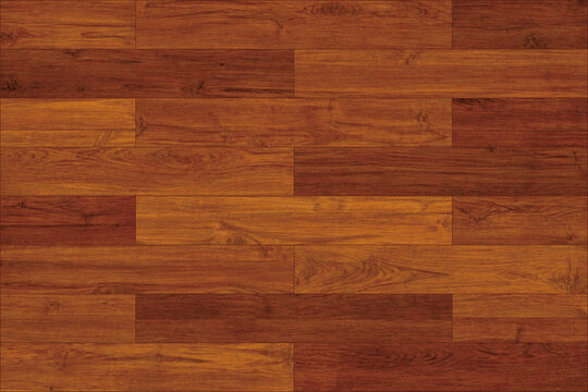 Natural teak parquet texture with warm golden brown tones and elegant wood grain arranged in a classic geometric pattern. Ideal for flooring, interiors, furniture, and architectural backgrounds.