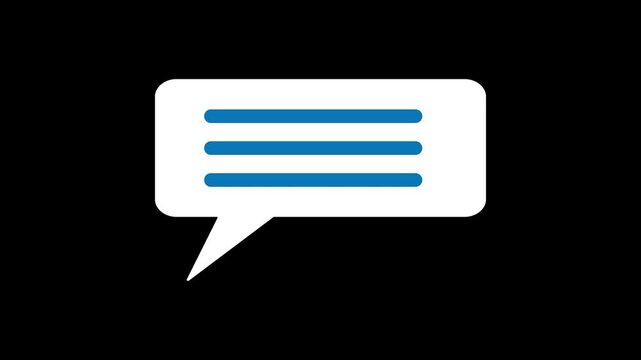 Animated three dots typing icon for chat and message activity.4 k video, Animated three dots typing icon for chat and message activity. Three dots typing icon for chat and message activity on green.