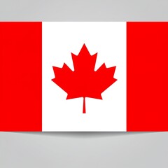 Fototapeta premium Crimson Maple, Clean Lines