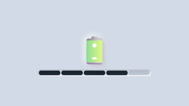 Technology Progress Bar Loading Background