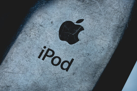 The Back of Used Apple Ipod Touch 4