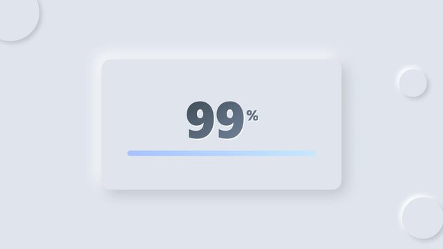 Animated Progress Indicator from Zero to Complete
