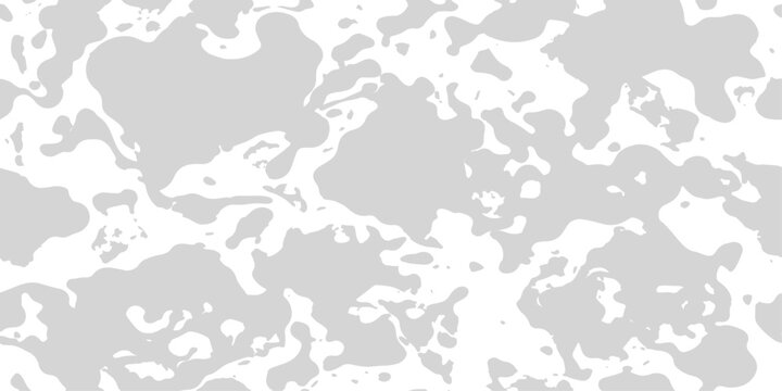 Abstract organic gray and white shapes in a subtle camouflage pattern with soft lighting