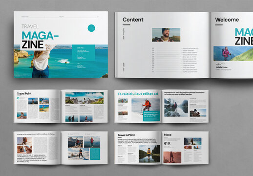 Travel Magazine Layout