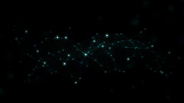 Minimalist Pure Black Abstract Background Seamless Deep Dark Solid Color Texture Video