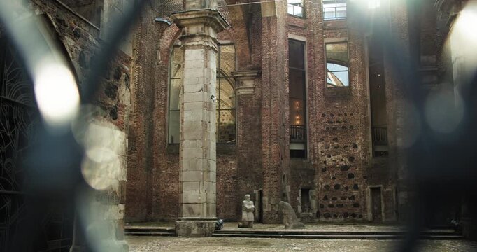 Cologne Saint Alban Church ruins Germany historic architecture reveal a remarkable urban landmark within the cityscape of a popular European travel destination
