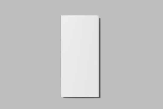 Trifold Brochure Blank Mockup