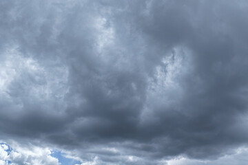 Fototapeta premium Beautiful high altituce clouds Moving in the Blue Sky