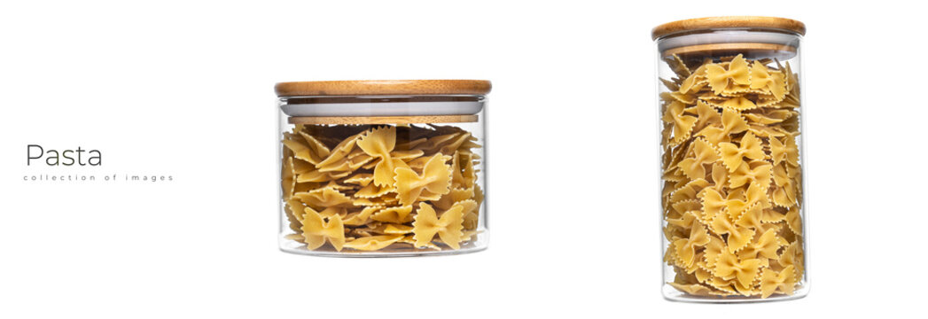 Pasta isolated on white background. High quality photo