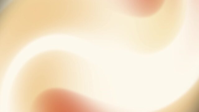 Abstract background with terracotta beige nude cream orange copper warm gradient fluid liquid wave waves silk satin