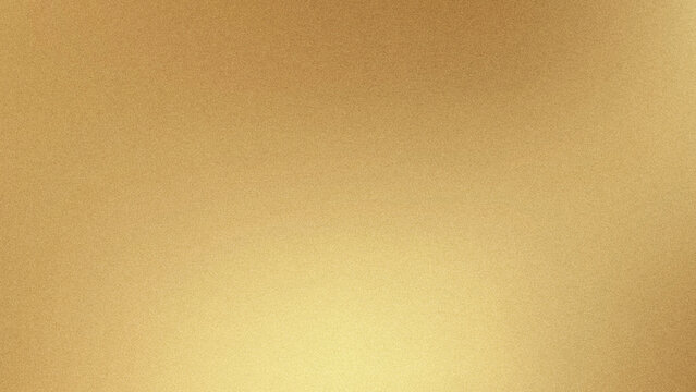 Soft champagne gold grain texture background with warm bottom spotlight gradient ideal for high end wedding invitations card.