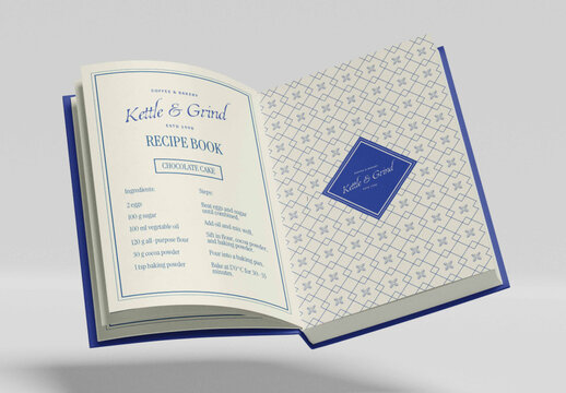 Open Book Mockup