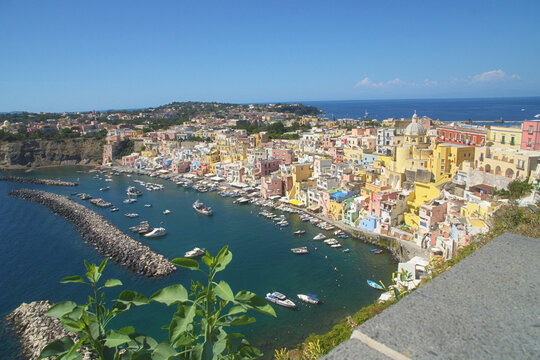 Procida, 2026 Marina di Corricella, vista da Terra Murata