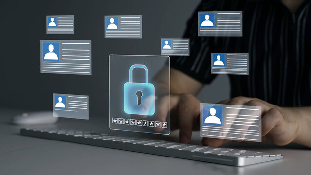 Documents confidentiality,cyber security protection concept.	
Software for security, searching and managing corporate document and employee information. Protecting herself from cyber attacks. 