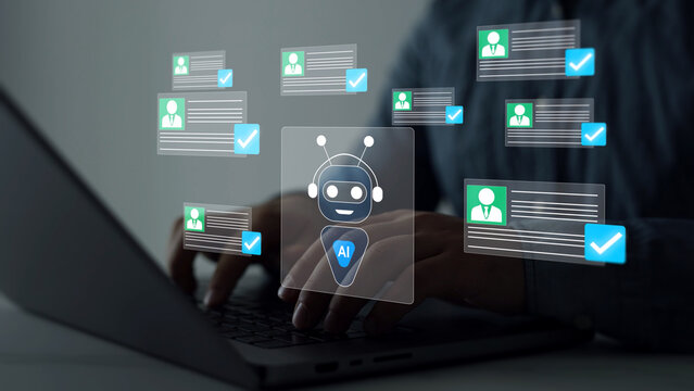 Artificial intelligence recruitment platform automates candidate screening, resume analysis and talent matching. Smart hiring technology improves efficiency, accuracy and workforce selection.	
