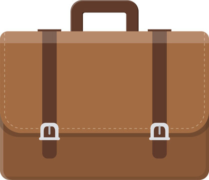 Briefcase with lock icon