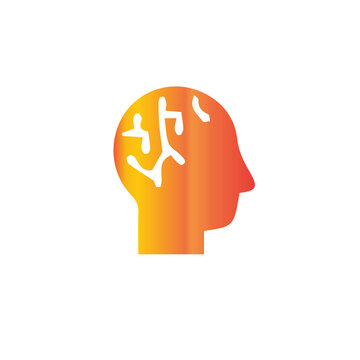 human head with question mark