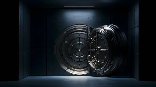 Minimal Bank Vault Door Concept