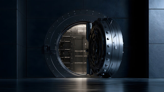 Minimal Bank Vault Door Concept