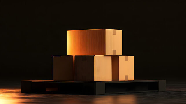 Minimal Delivery Package Stack Concept