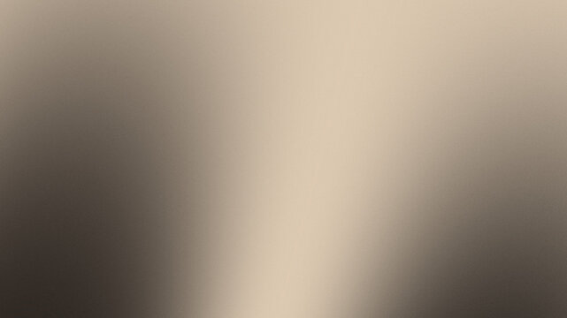 Warm mocha coffee and creamy alabaster grain gradient background with neutral conical curve