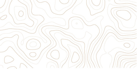 Minimalist topographic map background, elegant beige contour lines on white, seamless vector pattern for web design, branding elements, abstract geographic illustration © MD.HUZZATULLAHISLAM