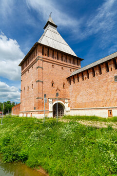 The Smolensk Fortress Wall is a monument of Russian defensive architecture