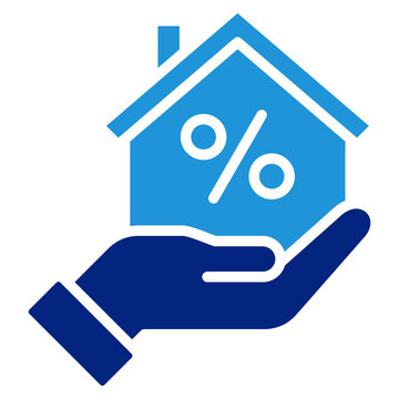 Mortgage Icon Element For Design