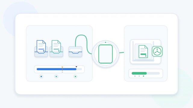 Accounts Receivable Aging and Payment Collection Animation