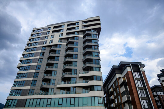 residential building in the city