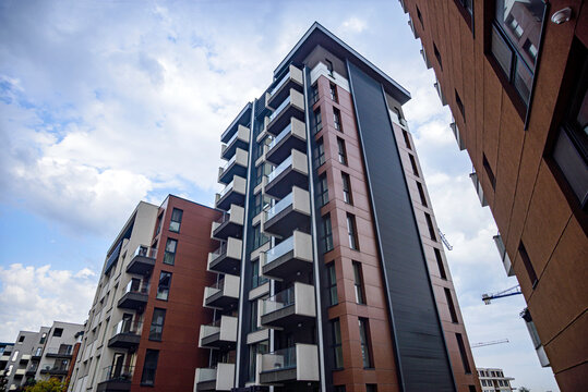 residential building in the city