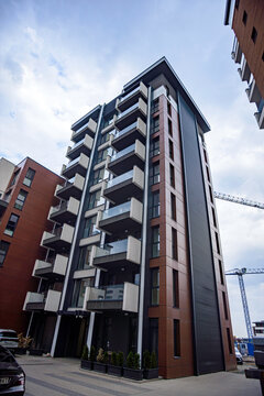residential building in the city