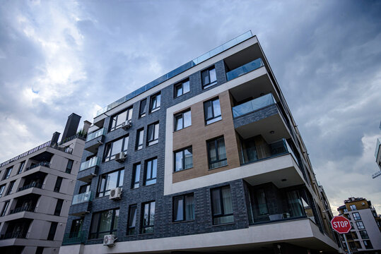 residential building in the city