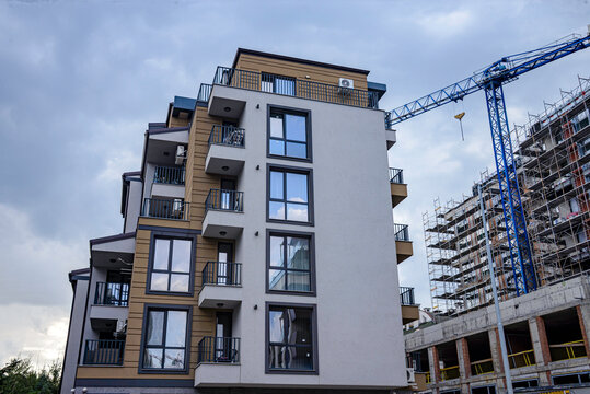 residential building in the city