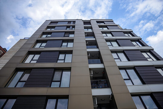 residential building in the city