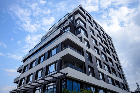 residential building in the city