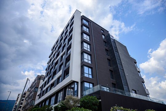 residential building in the city