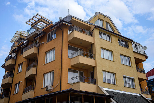 residential building in the city