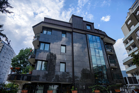 residential building in the city