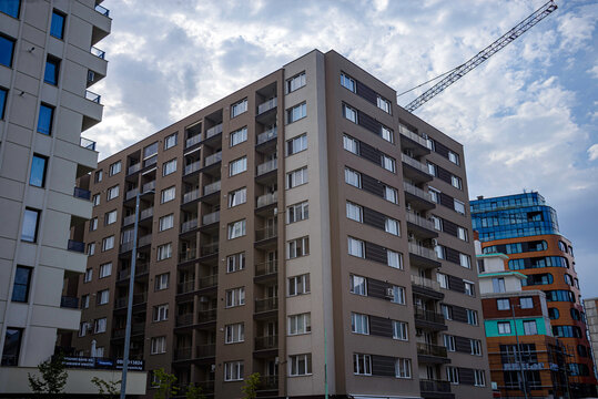 residential building in the city