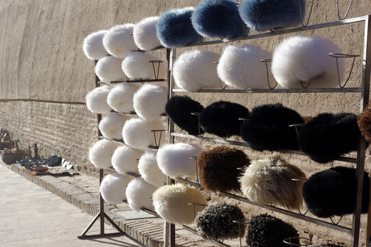 chugurma sur un march&eacute; &agrave; Khiva, Ouzb&eacute;kistan,