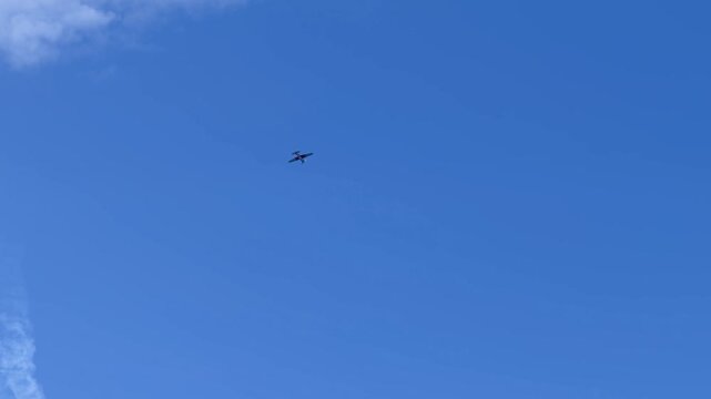 Aerobatic Stunt Plane Performing Maneuvers at Pacific Airshow Gold Coast