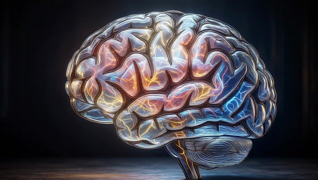 Visualizing Brain Activity Through Colorful Neural Patterns