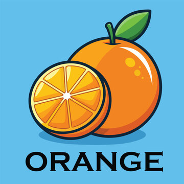 orange cartoon icon cartoon illustration