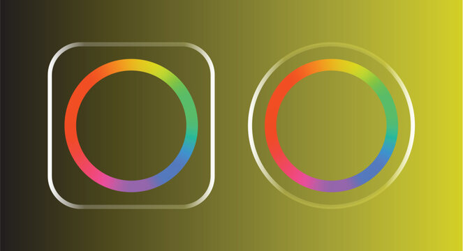 Payoneer Logo in Liquid Glass Style, Square and Circle Variations, Editorial Use Only