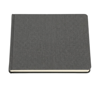 Closed Gray Notebook