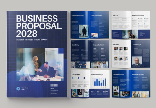 Business Proposal Brochure Template