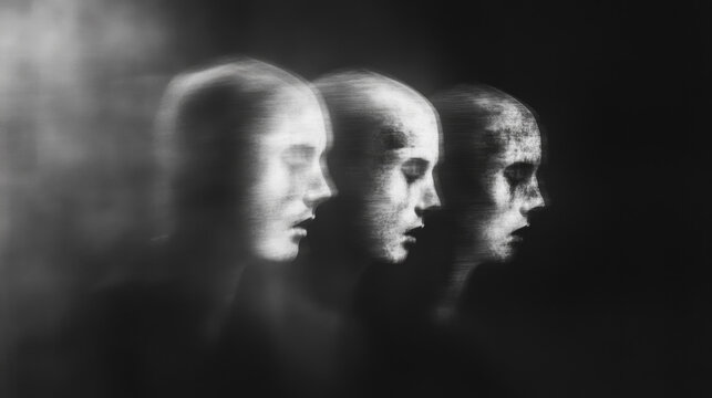 bipolar disorder people emotion mental woman abstract