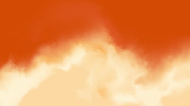 Abstract Orange Cream Smoke Gradient Background Digital Marketing Header